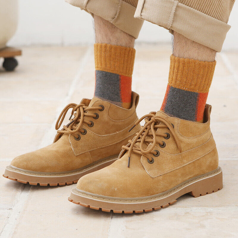 5 Pairs Mixed Winter Warm Wool Men/Woman Socks Soft Casual Thick Cashmere Socks