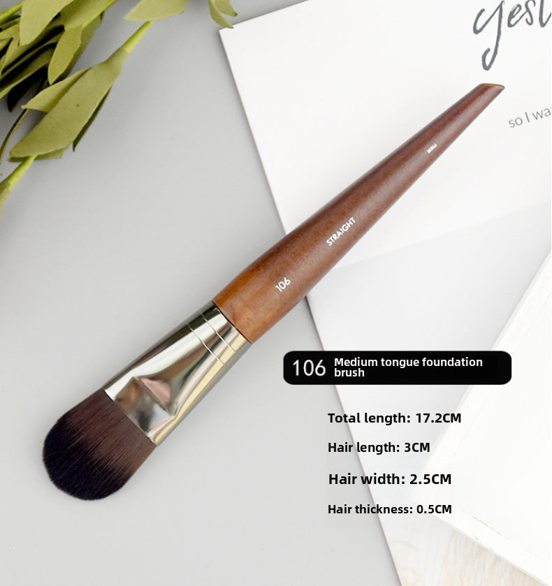 MF home makeup brush, Cangzhou loose powder blush foundation brush, eyeshadow brush, highlighter concealer brush, Qingxian makeup beauty tool