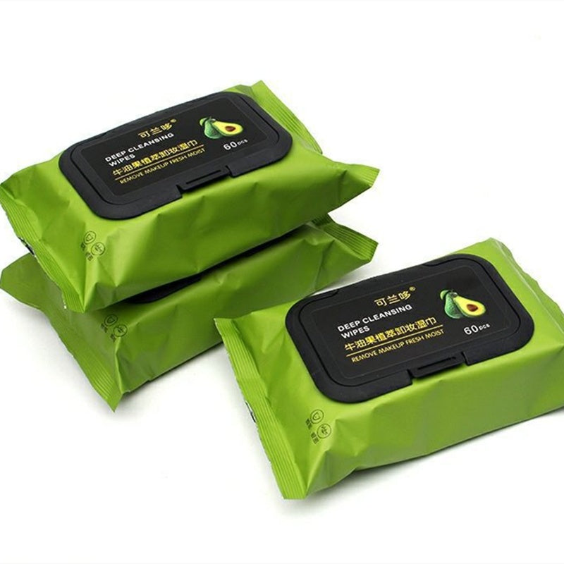 Facial Cleansing Gentle Make-up Remover Extraction Wipes